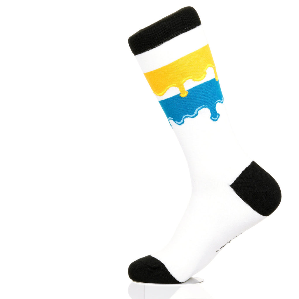 Drip Yellow Blue